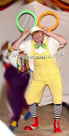 Spectacle comique avec clowns pour amuser des enfants