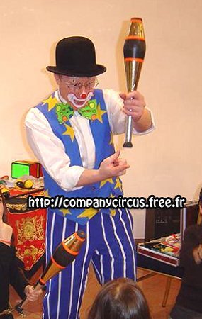 spectacle interactif clown