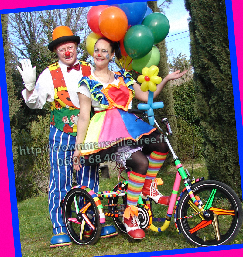 velo musical de clown