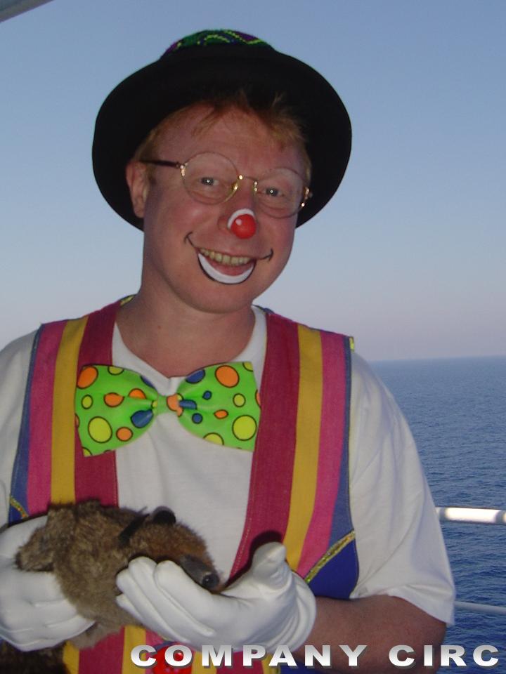 animation enfants avec le clown magique