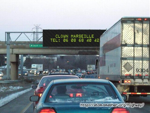 clown autoroute