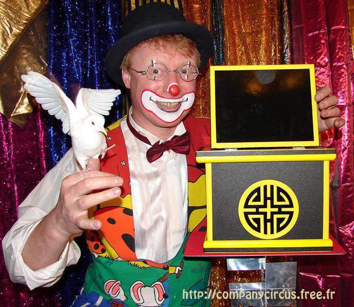 clown magicien spectacle