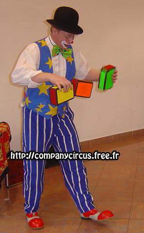 Clown spectacle jongleur animation enfants